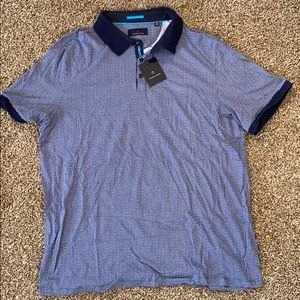 NWT TOSCANO MENS SIZE XL POLO SHIRT.